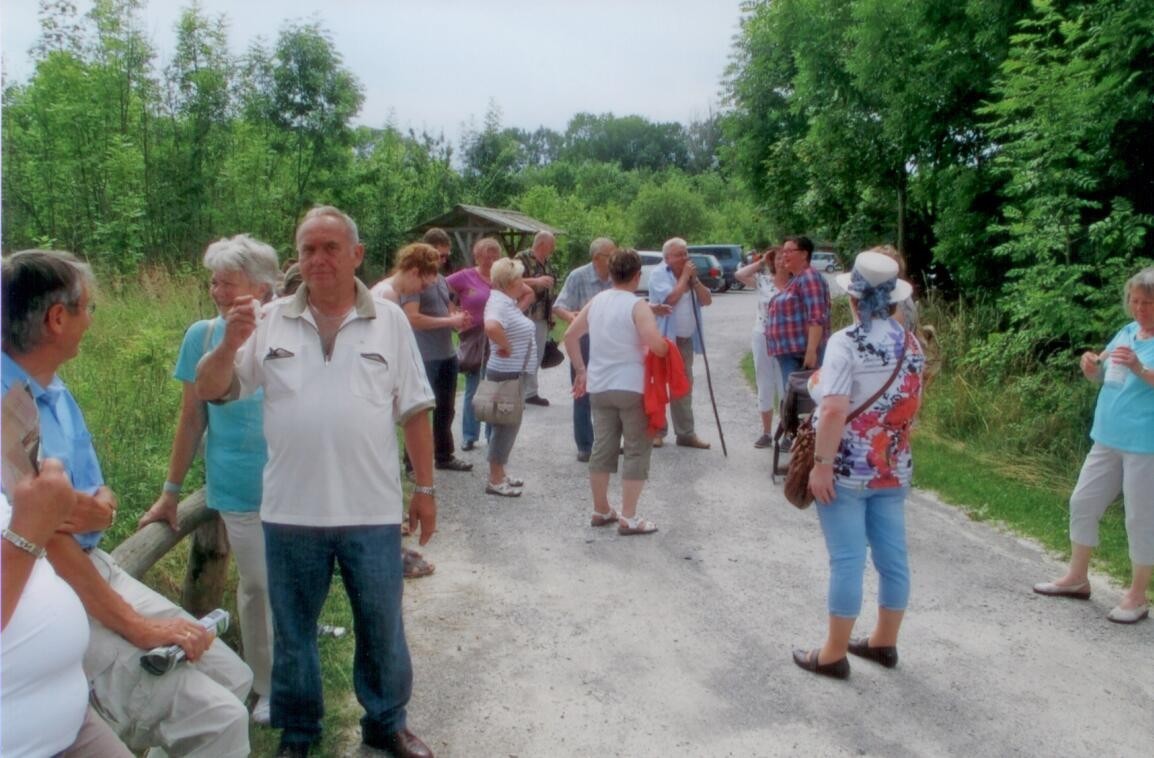 20.07.2014 – Wanderung im Hainich – Rast an der Fuchsfarm