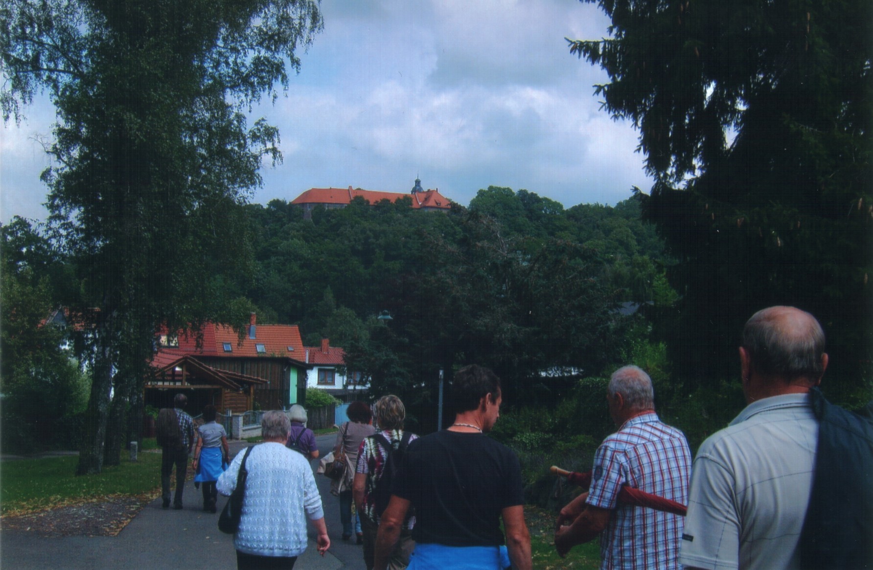 29.07.2012 – Wanderung im Thüringer Wald von Tabarz nach Waltershausen zum Schloss Tenneberg
