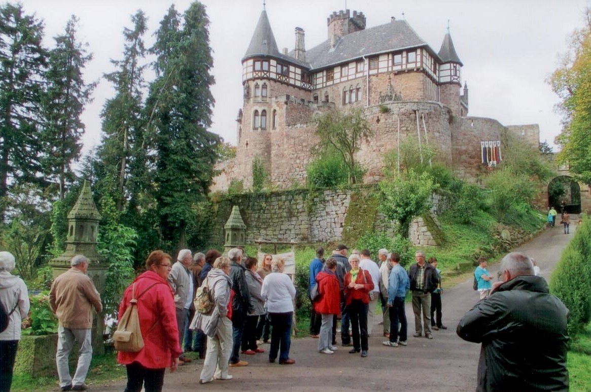 12.10.2014 – Informationsfahrt in das Werratal nach Hessen mit Besichtigung der Jugendburg Ludwigstein bei Witzenhausen und dem Schloss Berlepsch